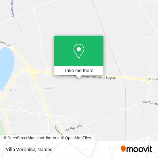 Villa Veronica map