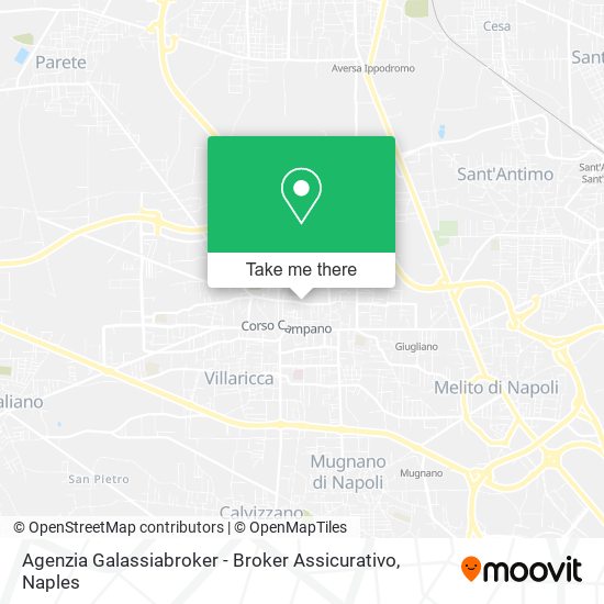 Agenzia Galassiabroker - Broker Assicurativo map