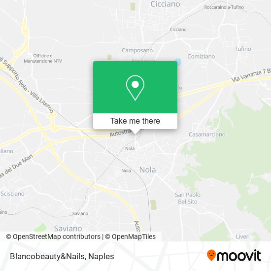 Blancobeauty&Nails map