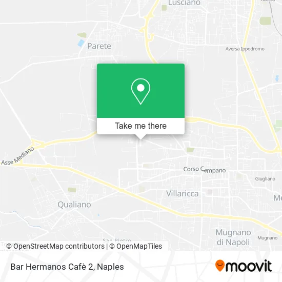 Bar Hermanos Cafè 2 map