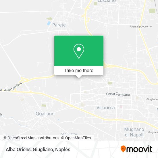 Alba Oriens, Giugliano map