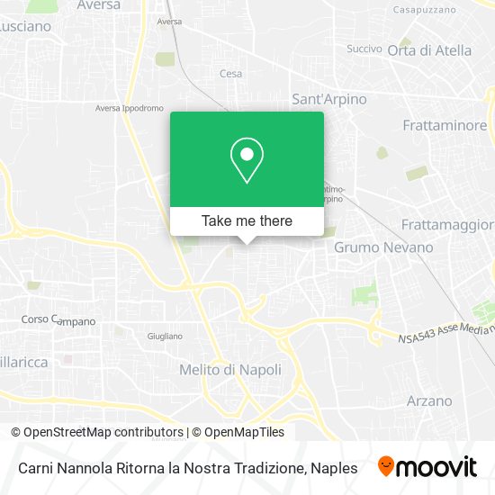Carni Nannola Ritorna la Nostra Tradizione map