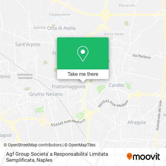 Agf Group Societa' a Responsabilita' Limitata Semplificata map