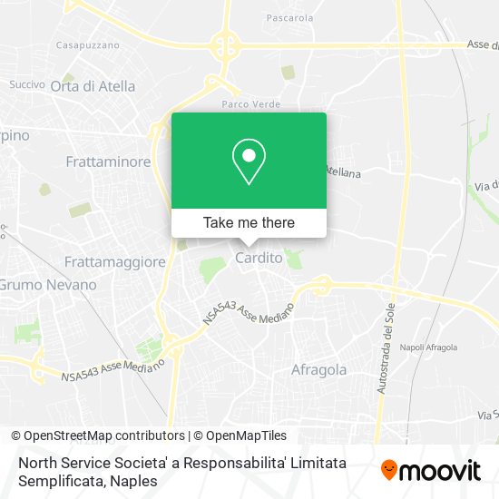 North Service Societa' a Responsabilita' Limitata Semplificata map