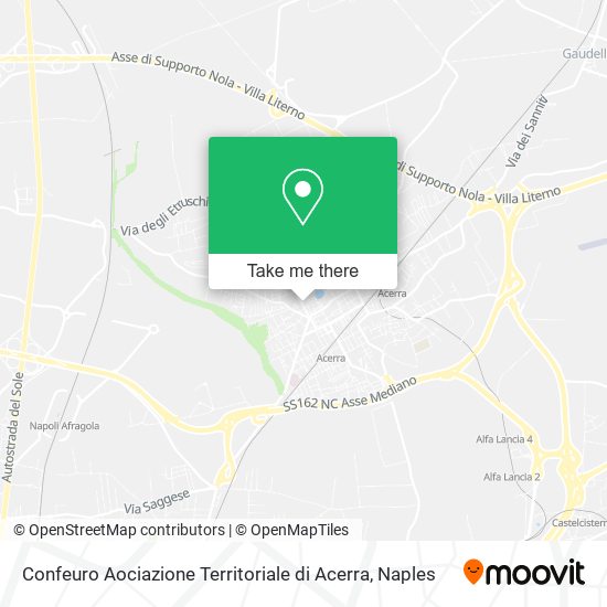 Confeuro Aociazione Territoriale di Acerra map