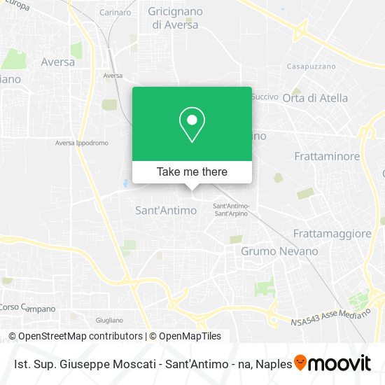 Ist. Sup. Giuseppe Moscati - Sant'Antimo - na map