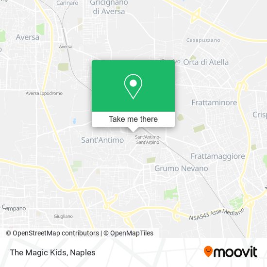 The Magic Kids map