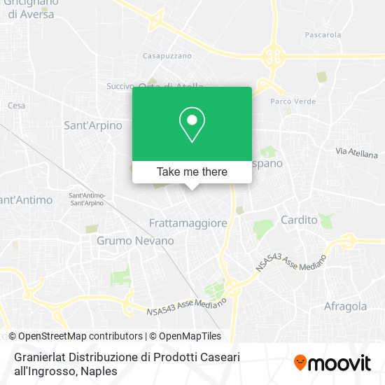 Granierlat Distribuzione di Prodotti Caseari all'Ingrosso map