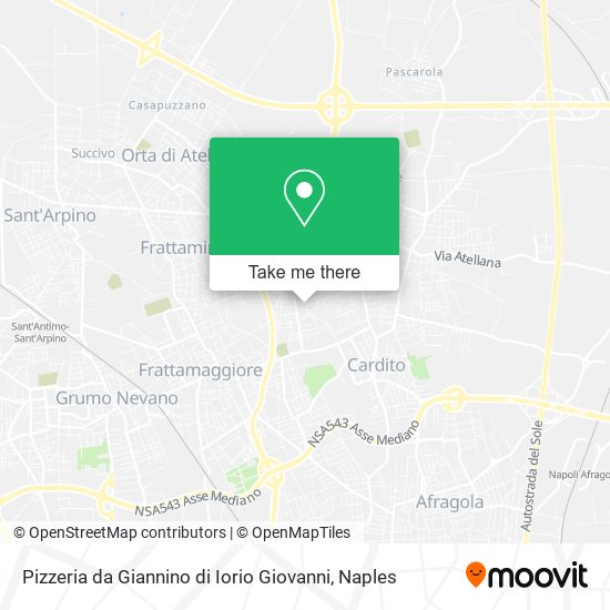 Pizzeria da Giannino di Iorio Giovanni map