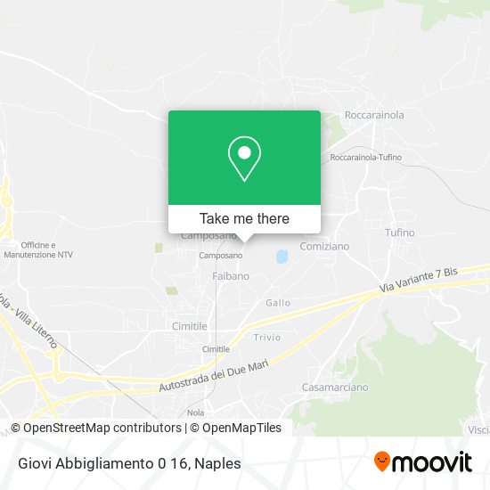 Giovi Abbigliamento 0 16 map