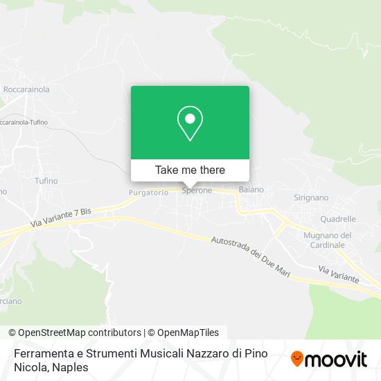Ferramenta e Strumenti Musicali Nazzaro di Pino Nicola map