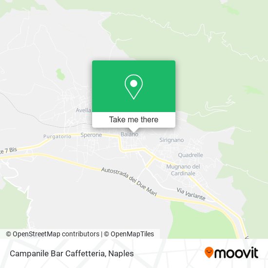Campanile Bar Caffetteria map
