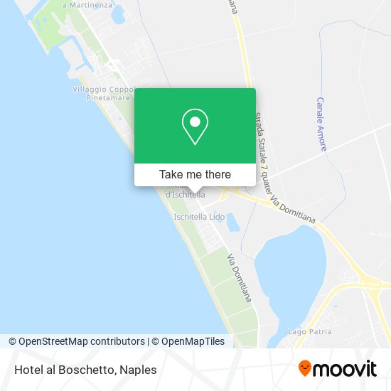 Hotel al Boschetto map