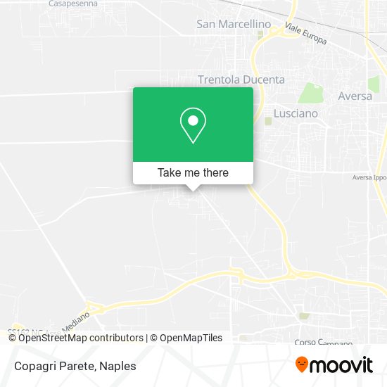 Copagri Parete map