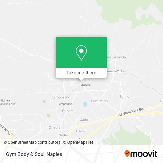Gym Body & Soul map