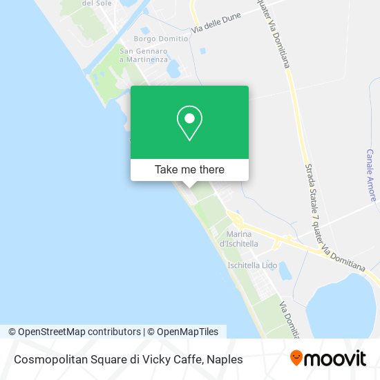 Cosmopolitan Square di Vicky Caffe map