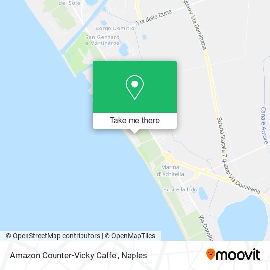 Amazon Counter-Vicky Caffe' map