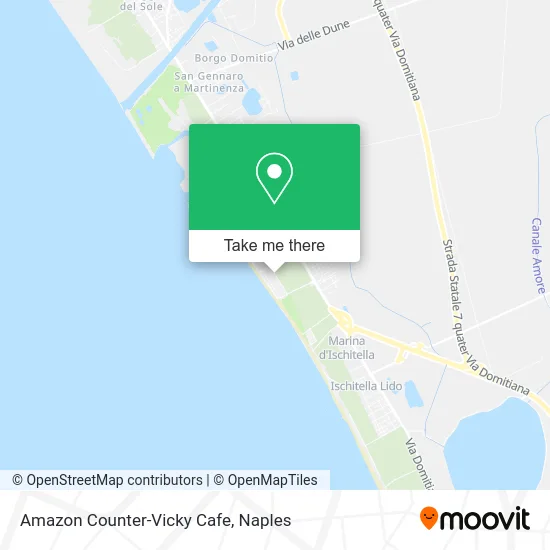 Amazon Counter-Vicky Cafe map