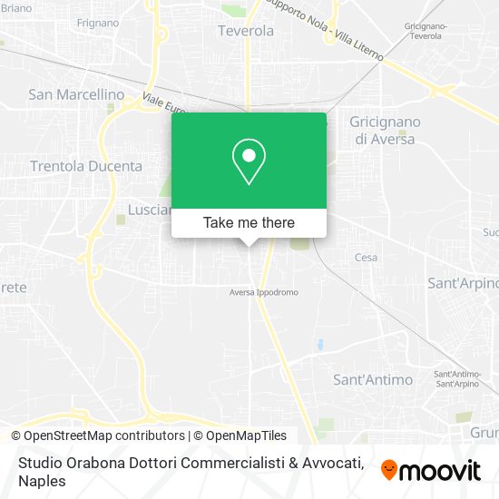 Studio Orabona Dottori Commercialisti & Avvocati map