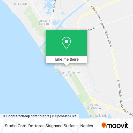 Studio Com. Dottorea Sirignano Stefania map