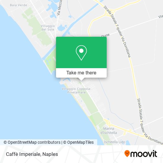Caffè Imperiale map