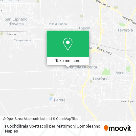 Fuochdifraia Spettacoli per Matrimoni Compleanno map