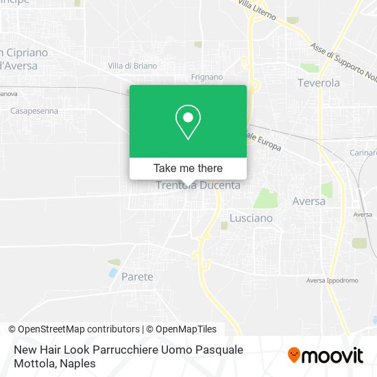 New Hair Look Parrucchiere Uomo Pasquale Mottola map