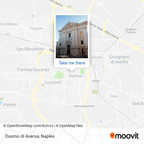 Duomo di Aversa map