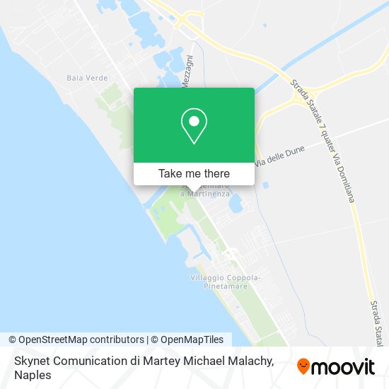 Skynet Comunication di Martey Michael Malachy map