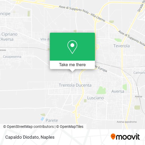 Capaldo Diodato map