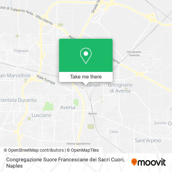 Congregazione Suore Francescane dei Sacri Cuori map