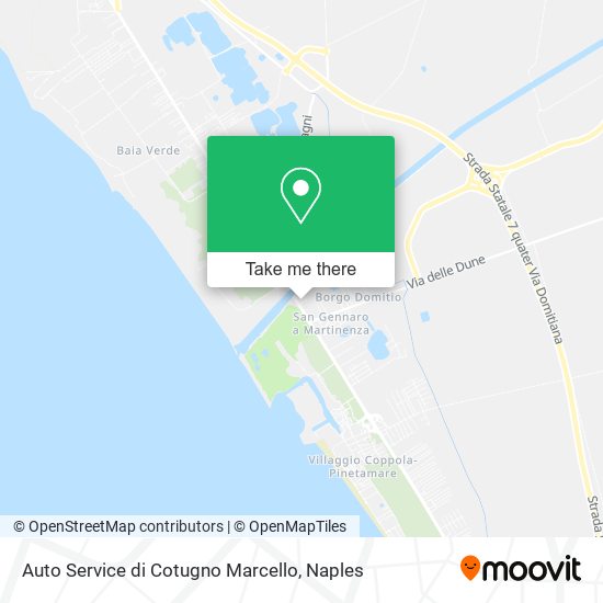 Auto Service di Cotugno Marcello map