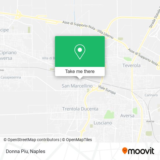 Donna Piu map