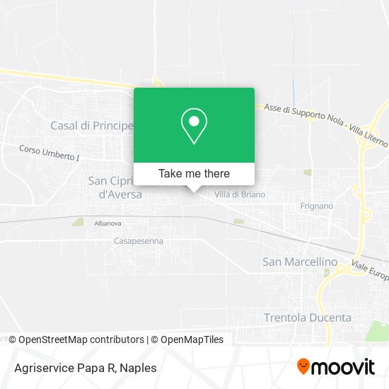 Agriservice Papa R map
