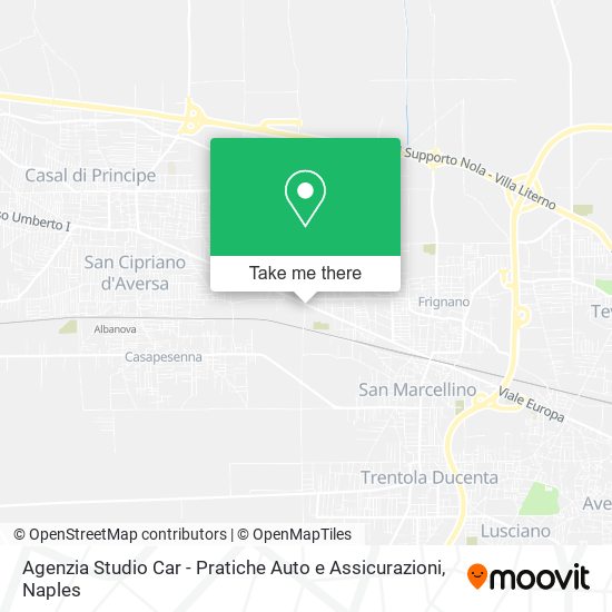 Agenzia Studio Car - Pratiche Auto e Assicurazioni map