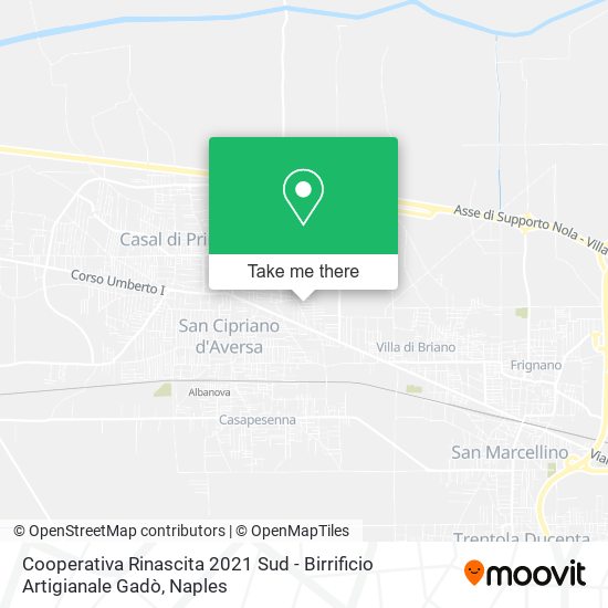 Cooperativa Rinascita 2021 Sud - Birrificio Artigianale Gadò map