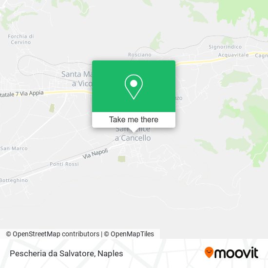 Pescheria da Salvatore map