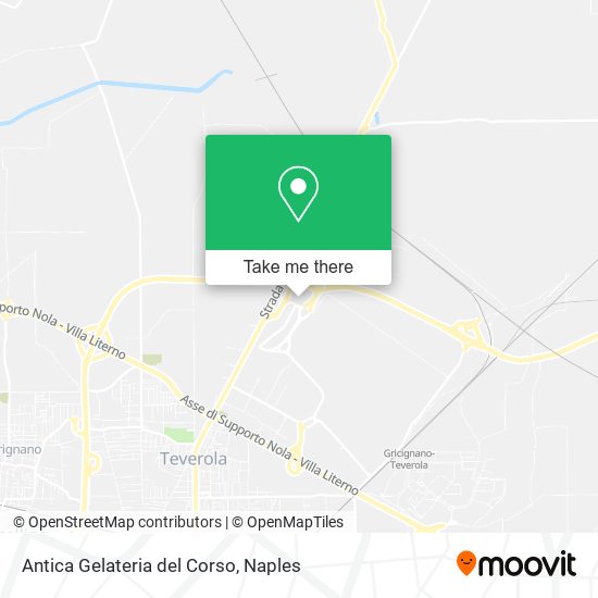 Antica Gelateria del Corso map