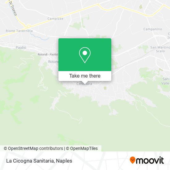 La Cicogna Sanitaria map