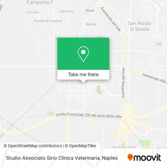 Studio Associato Sirio Clinica Veterinaria map