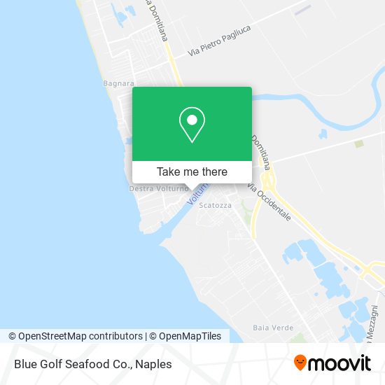 Blue Golf Seafood Co. map