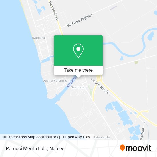 Parucci Menta Lido map