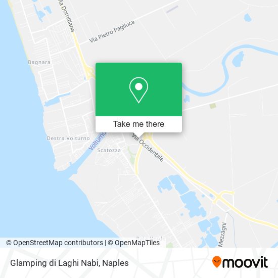 Glamping di Laghi Nabi map