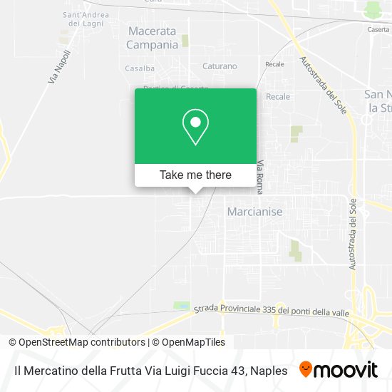 Il Mercatino della Frutta Via Luigi Fuccia 43 map