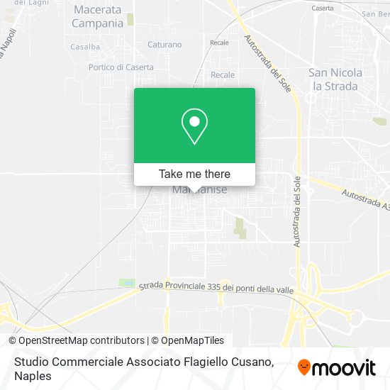 Studio Commerciale Associato Flagiello Cusano map