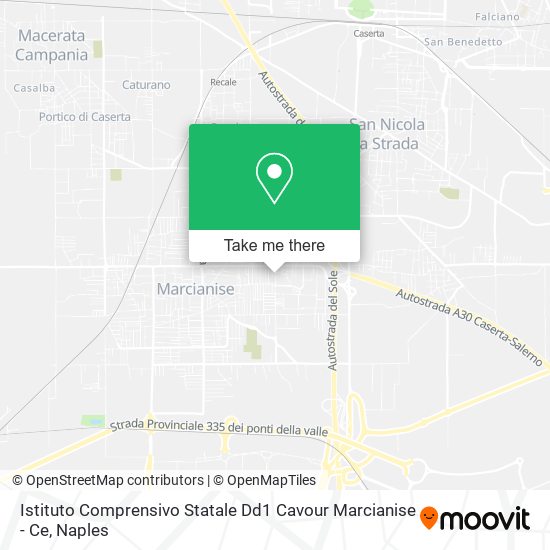 Istituto Comprensivo Statale Dd1 Cavour Marcianise - Ce map