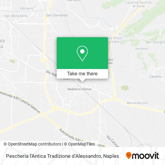 Pescheria l'Antica Tradizione d'Alessandro map
