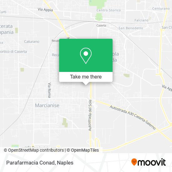 Parafarmacia Conad map