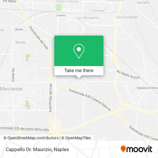 Cappello Dr. Maurizio map