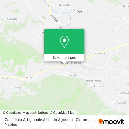 Caseificio Artigianale Azienda Agricola - Ciaramella map